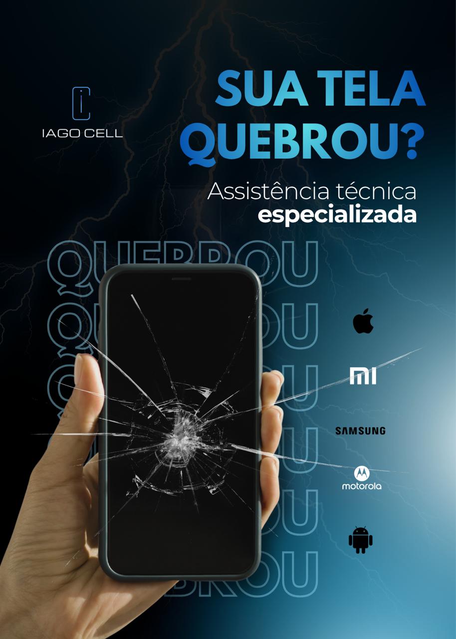 Conserto de tela quebrada